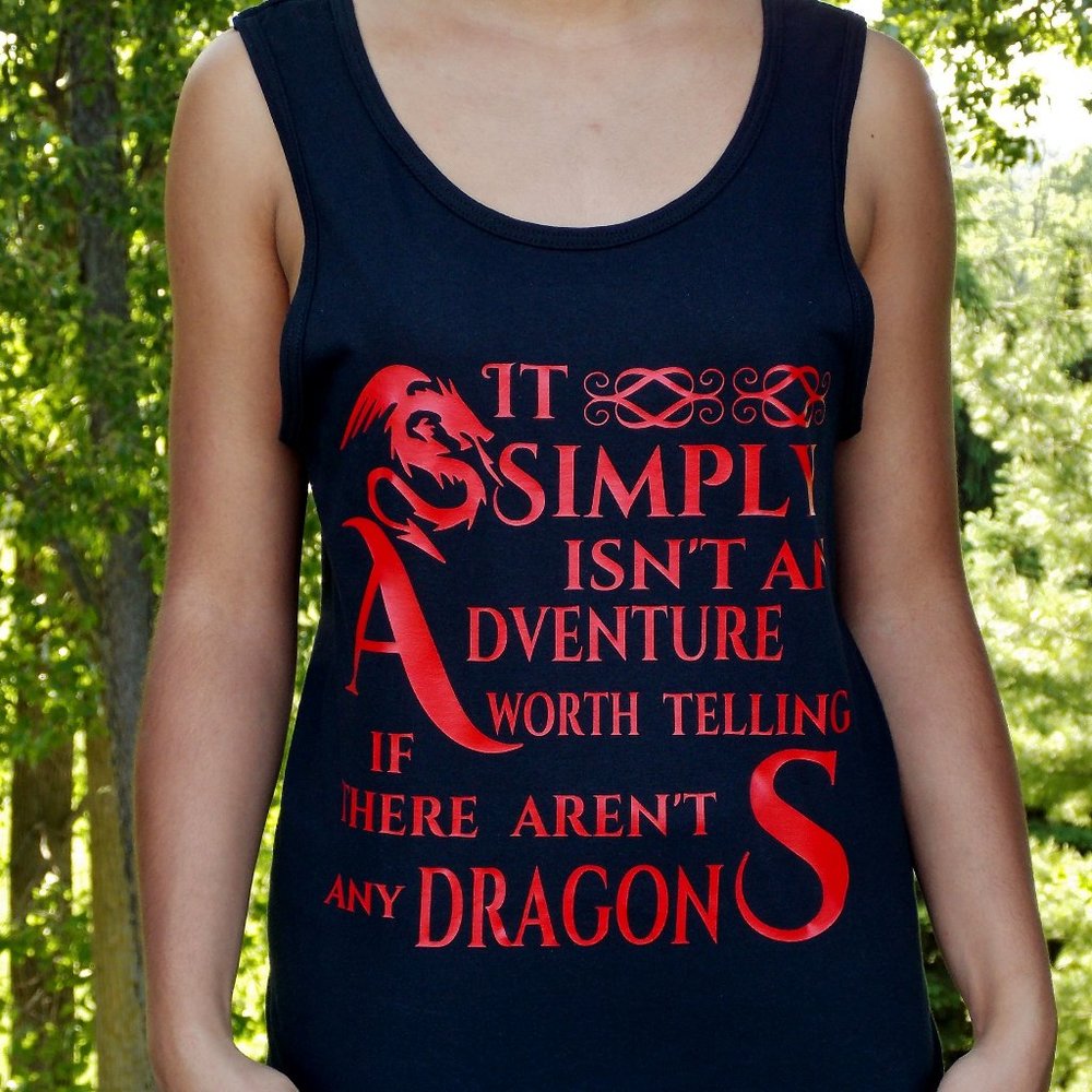 Adventure Tank Top. Unisex Size Small. New.